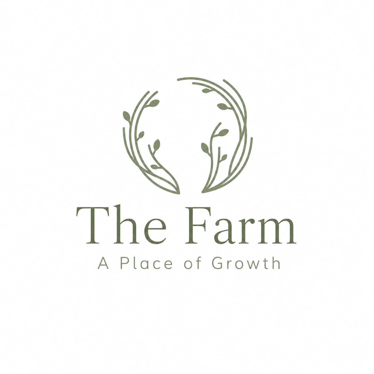 The Farm — A Place of Growth logo
