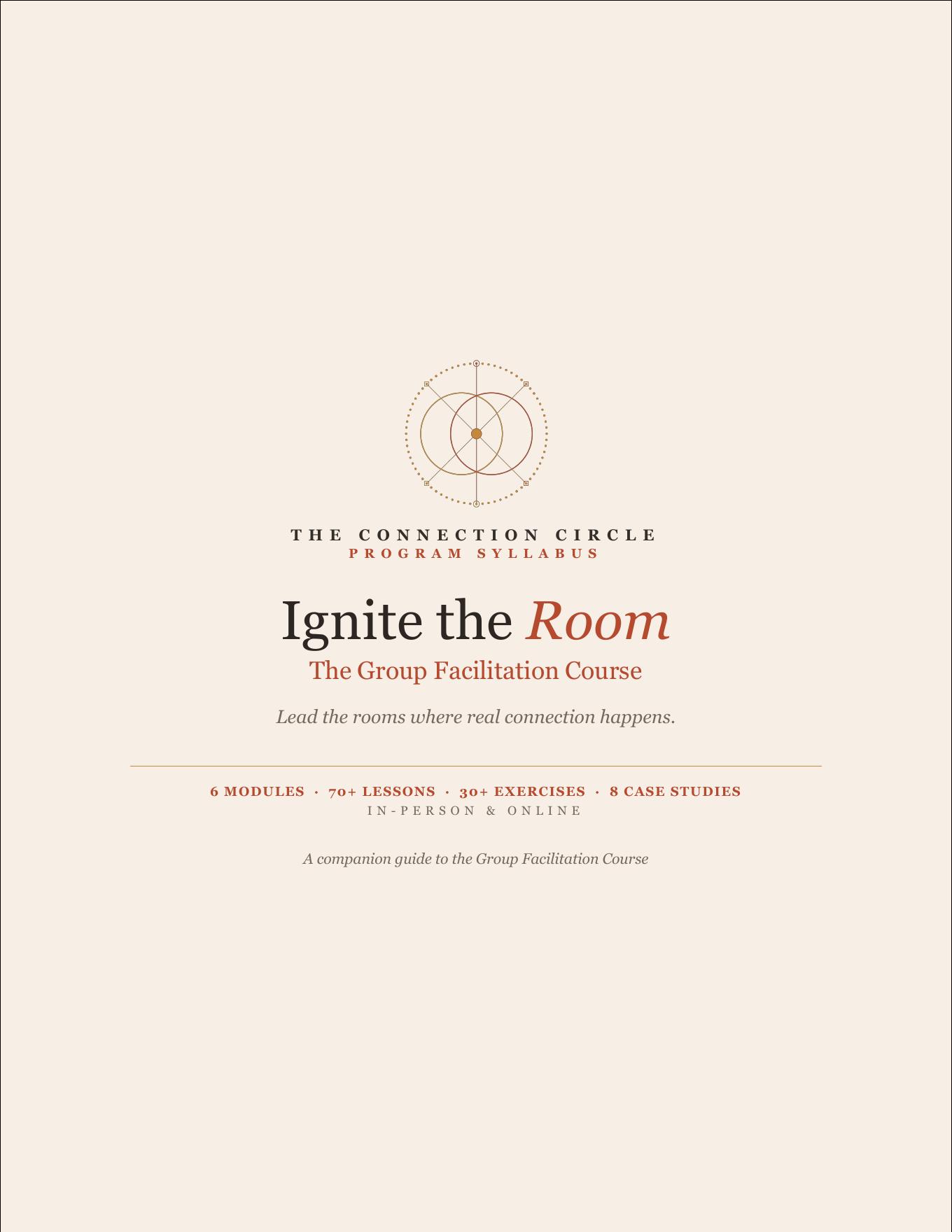 Ignite the Room syllabus page 1